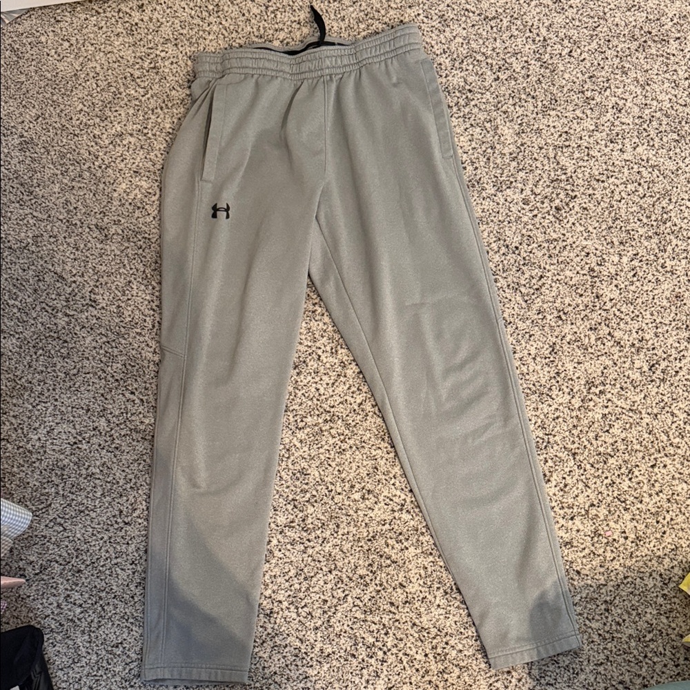 Under Armour Light Gray Athletic Pants